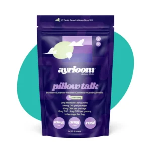 Ayrloom | Blueberry Lavender βPillow Talkβ | 2:1 | 10MG THC : 5MG CBN 10 Pack