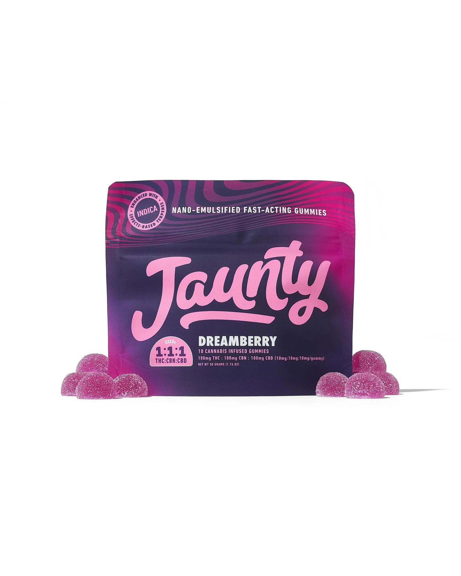 Dreamberry Gummies | 1:1:1 | THC:CBD:CBN |100mg | 10pk
